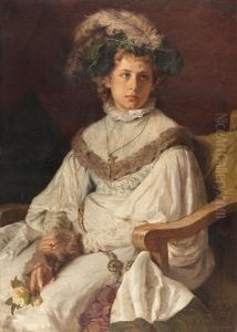 Gisela Von Osterreich Im Mittelalterlichen Kostum