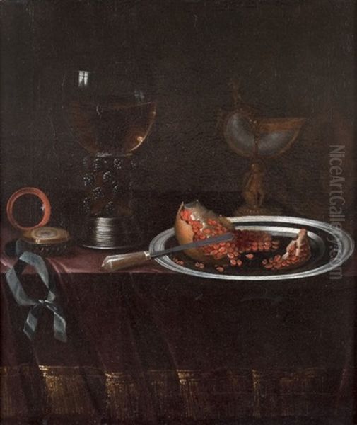 Nature Morte Au Nautile Et Au Verre Rohmer - view 1