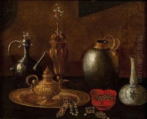 Nature Morte Aux Objets D'orfevrerie