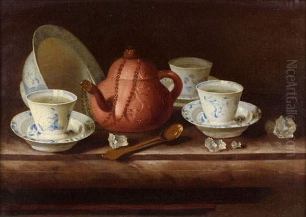 Nature Morte Au Service De The - view 1