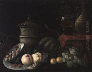 Nature Morte Aux Fruits by Pieter Gerritsz van Roestraten