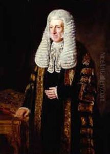 Portrait Of Lord Chancellor Robert Monsey Rolfe Cranworth