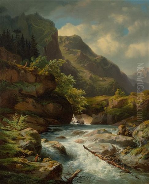 Mountain River - view 1