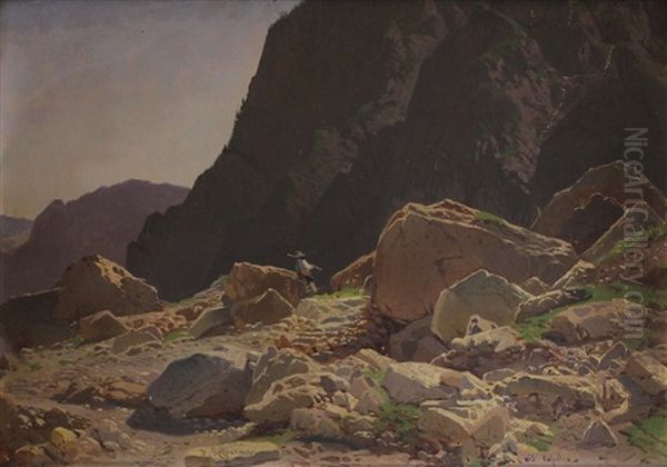 Etude De Paysage A "eis Capelle" (baviere) - view 1