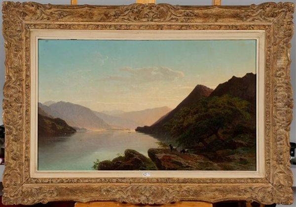 Le Soir Au Lac De Lucerne (suisse) - view 1
