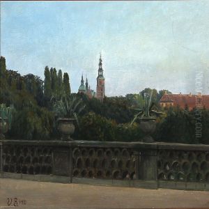 View From The Botanical Garden To Rosenborg