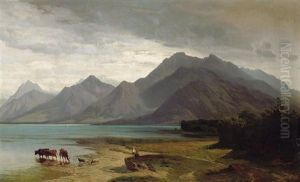 Les Bords Du Lac Chiemen Haute Baviere