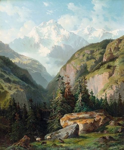 Lauterbrunnental Mit Der Jungfrau - view 1