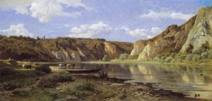 Au Bord De La Meuse, A Waulsort Pres Dinant