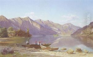 Fiskerbade Ved Brienzersoen