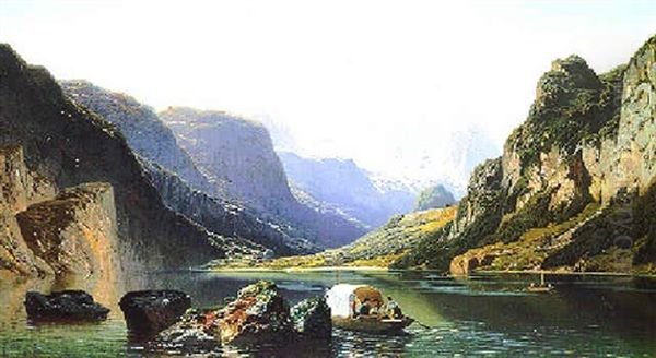 Le Lac De Volder Gosau Dans Le Tyrol Autrichien - view 1