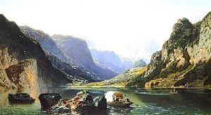 Le Lac De Volder Gosau Dans Le Tyrol Autrichien