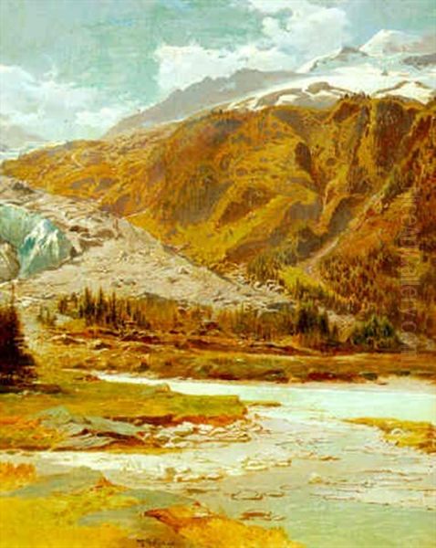 Glacier Le Matin - view 1
