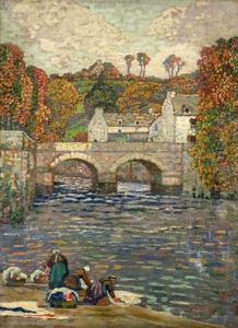 Le Pont Du Bourgneuf A L'aube, Quimperle