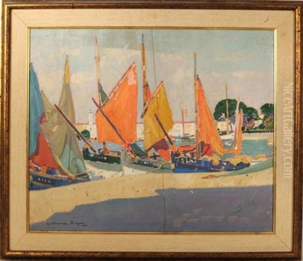 Sailboats, Harbor - view 1