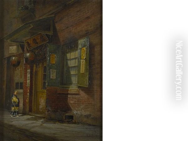 Alley In Chinatown, San Francisco - view 1