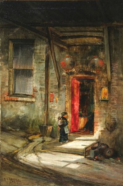 Opium Den In Rags Pickers Alley, Old Chinatown, San Francisco - view 1