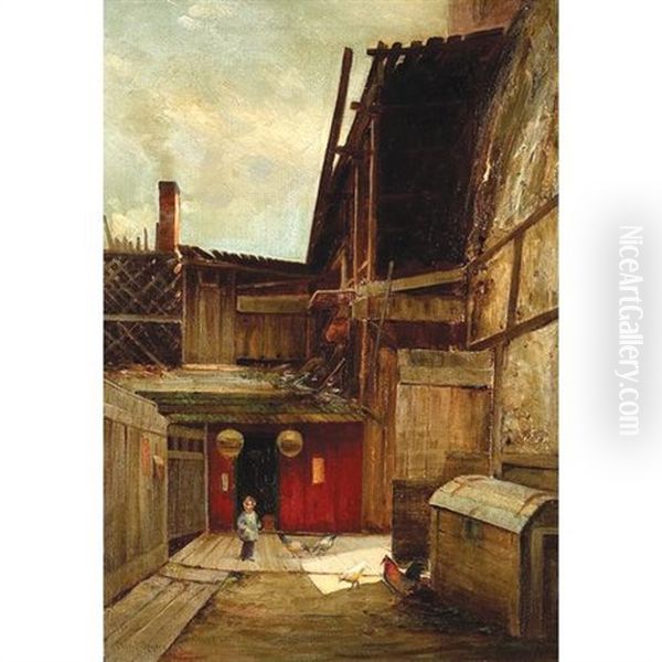 Feeding The Chickens, Chinatown - view 1