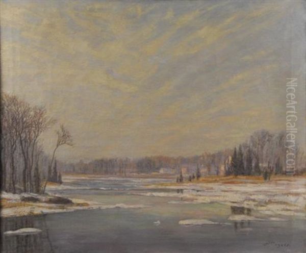 Duxbury Marsh In Winter - view 1