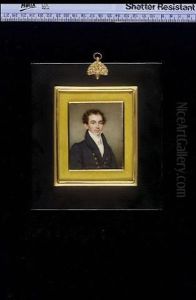 Christopher Columbus Boardman, Wearing A Dark Grey Jacket With Brass Buttons