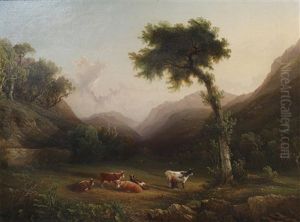A Cumberland Landscape by Philip Hutchins Rogers