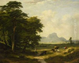 Weidelandschaft by Philip Hutchins Rogers