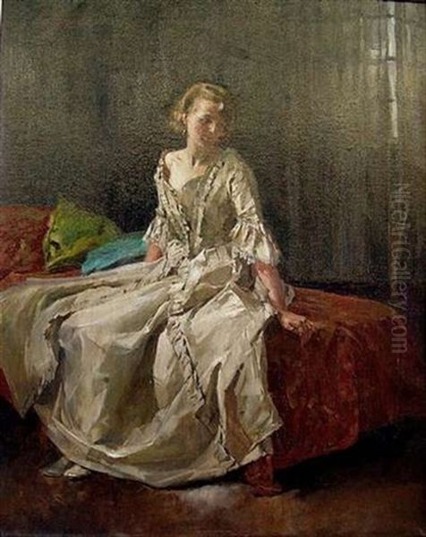 Bildnis Einer Dame Im Festlichen Kleid - view 1