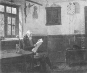 Lesender by Wilhelm Roegge the Younger