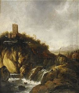 Landskap Med Fors by Roelant Roghman