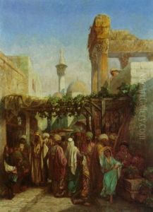 La Colonnade De Bacchus A Latakieh, Syrie