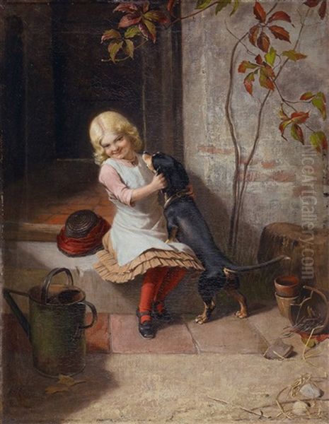 Madchen Mit Hund - view 1