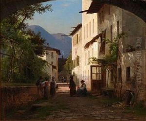Street View From An Italian Village