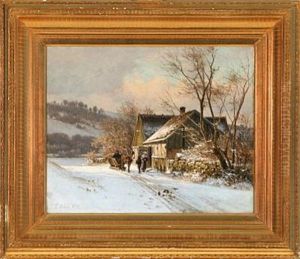 Winter Landscape by Frederik Rohde