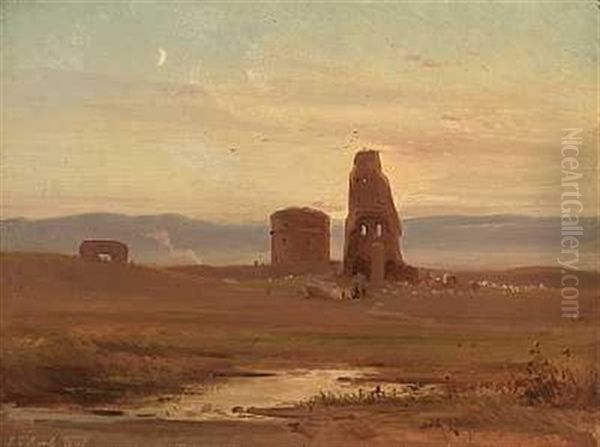 Fra Den Romerske Campagne - view 1