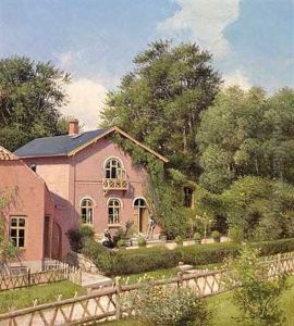 Maleren August Plums Villa I Fredensborg by Frederik Rohde