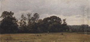 Dansk Sommerlandskab by Frederik Rohde