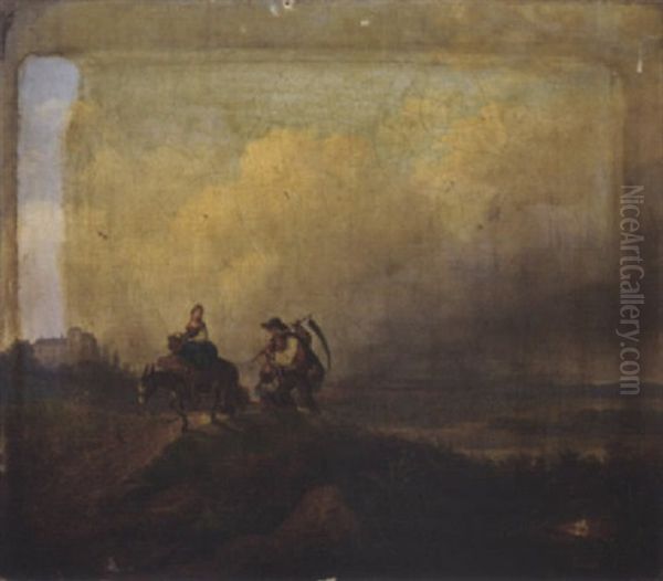 Bringing Home The Harvest - view 1