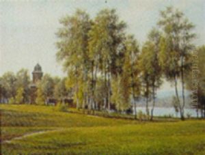 Sommerlandskab, Antagelig Fra Sverige by Frederik Rohde