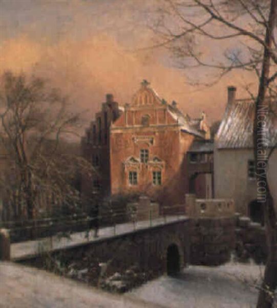 Fra Herregarden Dyobok I Skane, Vinter - view 1