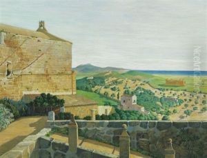 Outside Girgenti With A View Towards The Temples