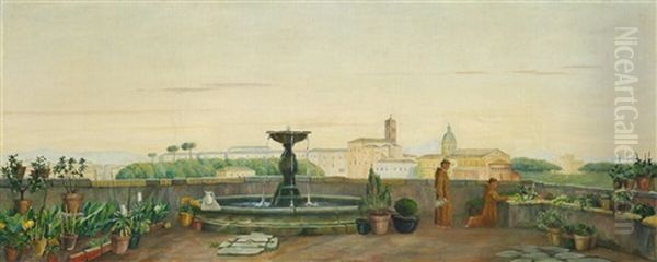 In S. Bonaventura's Monastery - view 1
