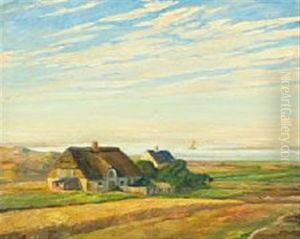 Landskab Fra Fano" (landscape From The Danish Island Fano)