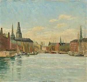 Canal View From Copenhagen