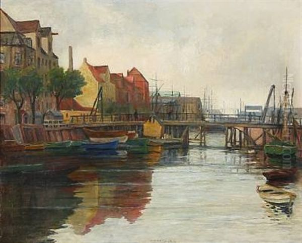 View From The Christianshavn Canal In Copenhagen - view 1