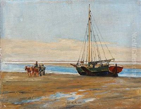 Coastal Scape From Fano Island - view 1