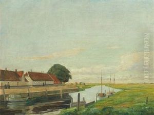 View From Ribe by Johan Rohde