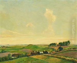 Summer Landscape by Johan Rohde