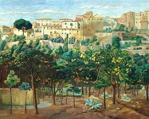 Orangehaven I Terracina by Johan Rohde