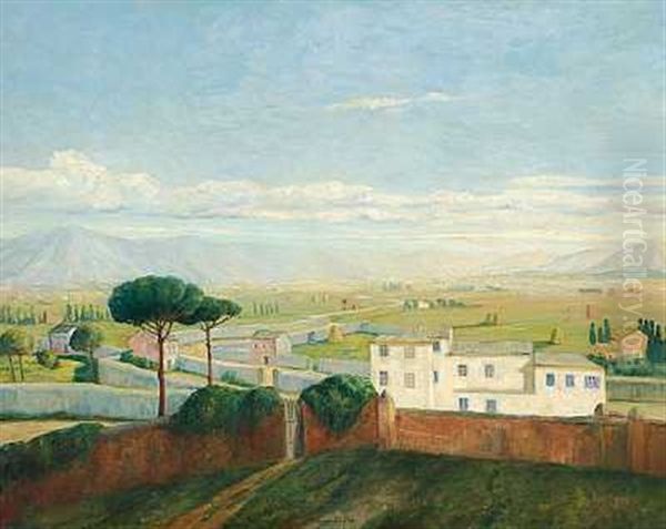 Parti Fra Den Romerske Campagne - view 1