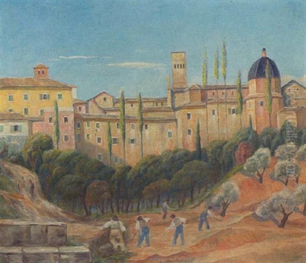 Assisi, Automobilvejen Anlaegges - view 1